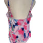 Adisputent Tie Dye Tankini Swim Top with Black Swim Shorts (NWT)