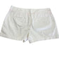 Ann Taylor Loft White Flat Front Shorts