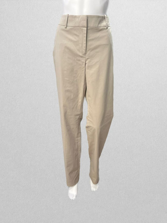 Ann Taylor Tan Signature Fit Straight Leg Pant