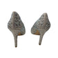Antonio Melani Silver Sequin Stiletto Heels