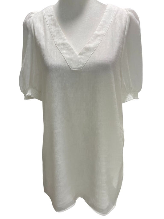 BB Dakota Steve Madden 'Fields of Gold' White Mini Dress
