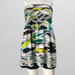 BCBG Patterned Strapless Blouse