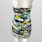 BCBG Patterned Strapless Blouse