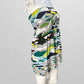 BCBG Patterned Strapless Blouse