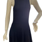BP Long Black Ribbed Sleeveless Dress