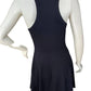 BP Long Black Ribbed Sleeveless Dress