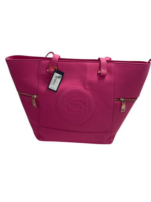 Bebe Hot Pink Easy Tote with Pouch