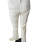 Bebe Ivory Linen Pants