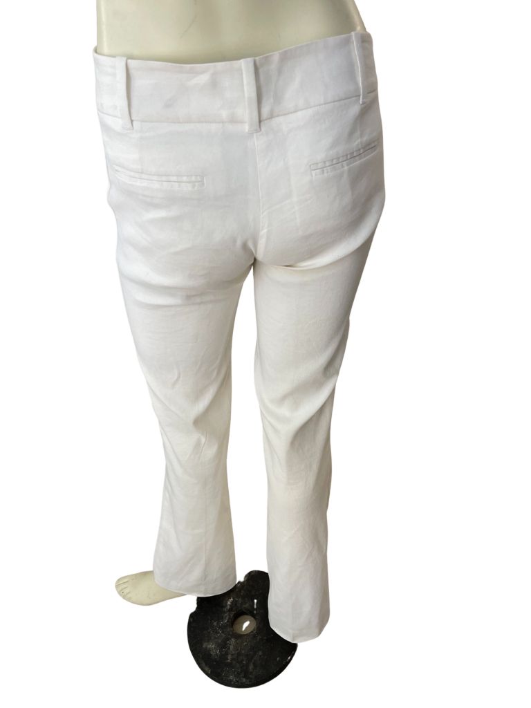 Bebe Ivory Linen Pants