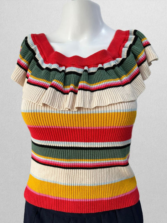 Billabong Off Shoulder Take a Trip Sweater Top