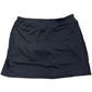 Black Athletic Back Pleated Skort
