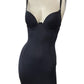 Black Underwire Bra Shapewear Slip