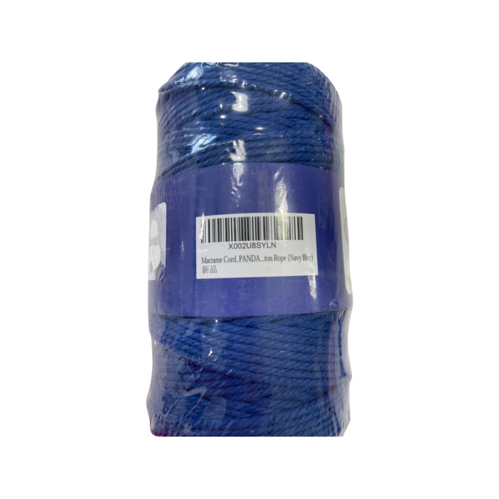 Blue Macrame Cord 3mm