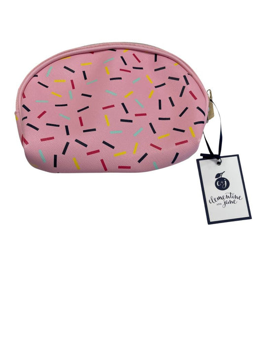 Clementine & Jane Pink Confetti Clutch Pouch