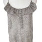 Cotton On Brown Sheer Animal Print Tank