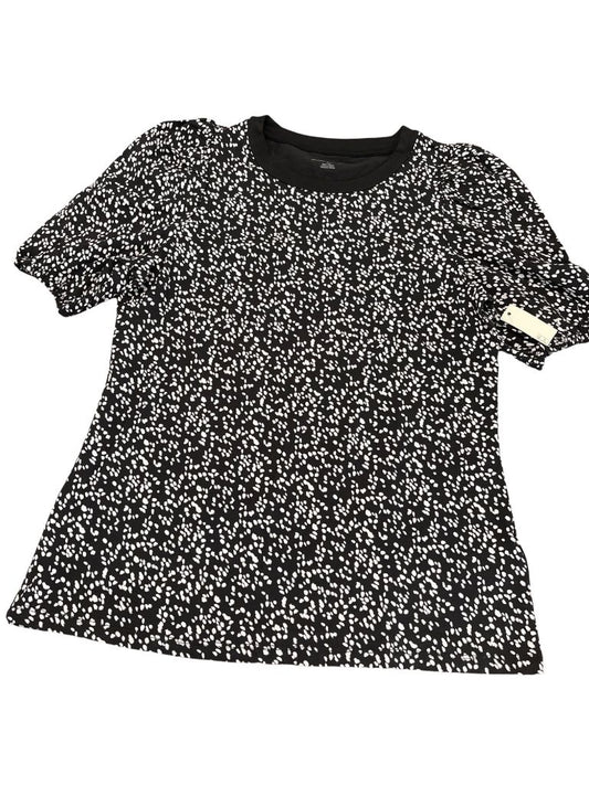 Daily Ritual Black Jersey Bateau Neck Tee (new without tags)