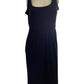 Daily Ritual Black Sleeveless Midi Dress