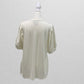 Daily Ritual White Blouse with Puff Sleeves