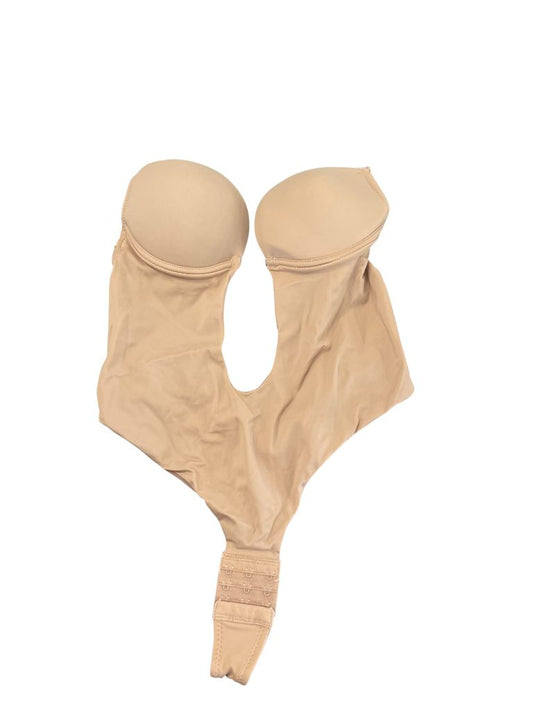 Defitshape Plunge Backless Body Shaper Bra, Thong Bodysuit