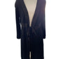 Diane Von Furstenberg Black Overpiece with Tie