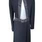 Diane Von Furstenberg Black Overpiece with Tie