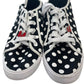 Disney Black/White Polka Dot Minnie Mouse Sneaker