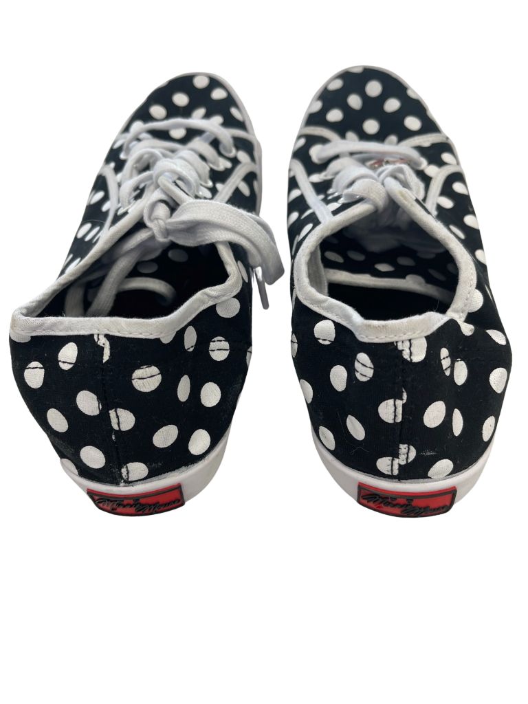 Disney Black/White Polka Dot Minnie Mouse Sneaker