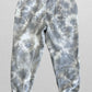 Evri Grey and White Tie Dye Sweatpants