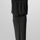 Mossimo Black Off-The-Shoulder Tie-Sleeve Jumpsuit