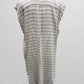 Calvin Klein Pink/White Striped Button-Up Sleeveless Blouse