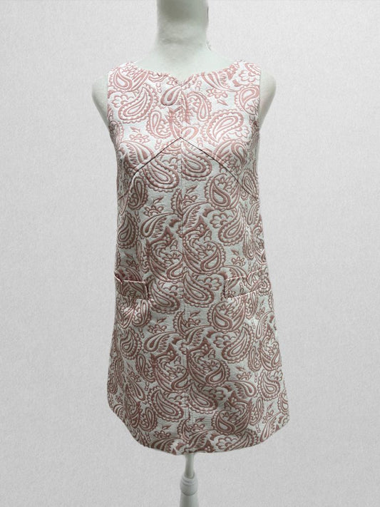 Victoria Beckham for Target Pink/White Sleeveless Dress