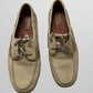 Sperry Cream/Pink Plaid Loafers