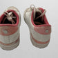 Kelly & Katie White Sneaker with Pink Accents