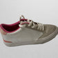 Kelly & Katie White Sneaker with Pink Accents