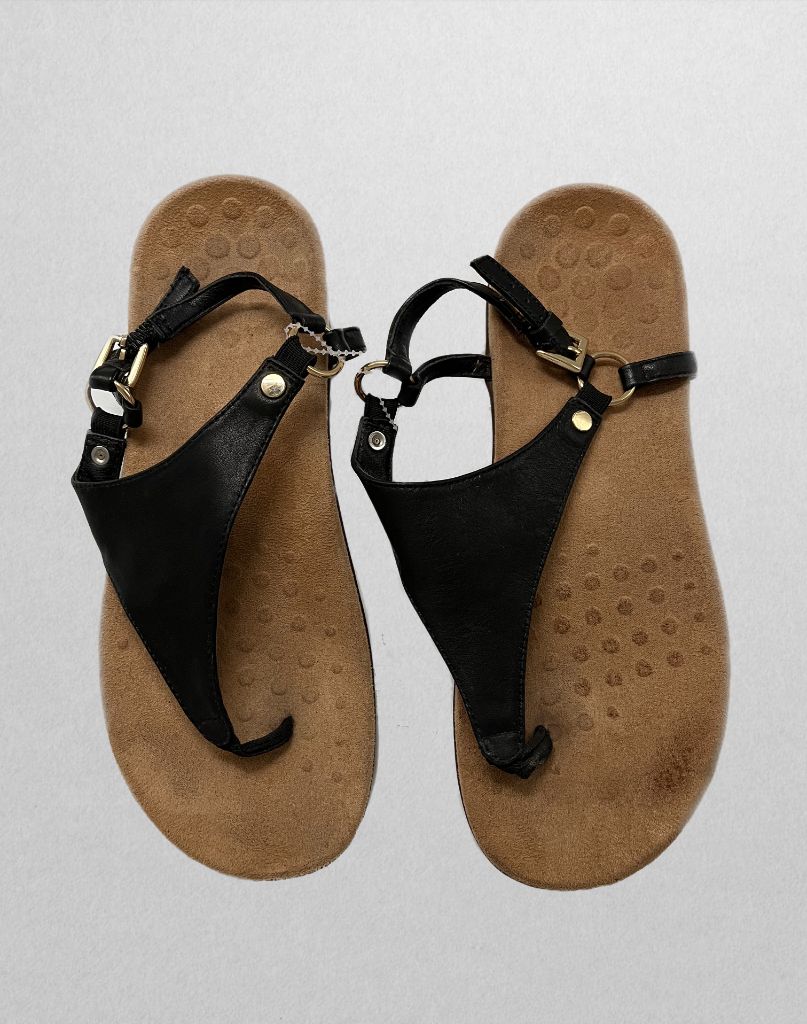 Vionic Black/Tan Sandal