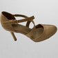 Naturalizer Cream Cross-Strap Heels
