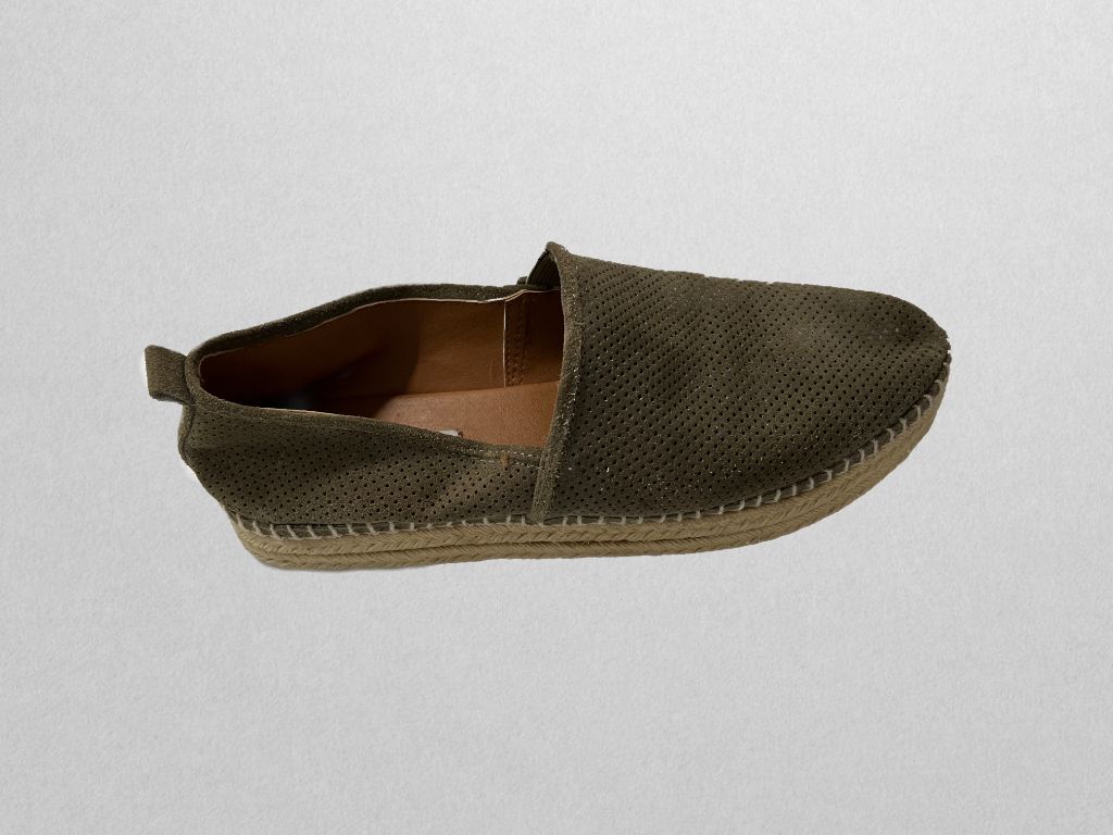 Steve Madden Sage Green Slip On Loafer