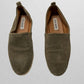 Steve Madden Sage Green Slip On Loafer