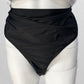 Holipick Multicolor Halter Neck and Black High-Waist Bottom Swim Two Piece (NWT)