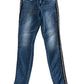 Gap Blue Jean Leggings with Bead Embellishment on Legs