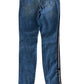 Gap Blue Jean Leggings with Bead Embellishment on Legs