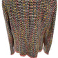 Hillard & Hanson Multicolor Tweed Open Front Blazer