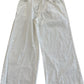 Hongsui White Cotton/Linen Wide Leg Pants (NWT)