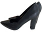 IDIFU Black Chunky Heels