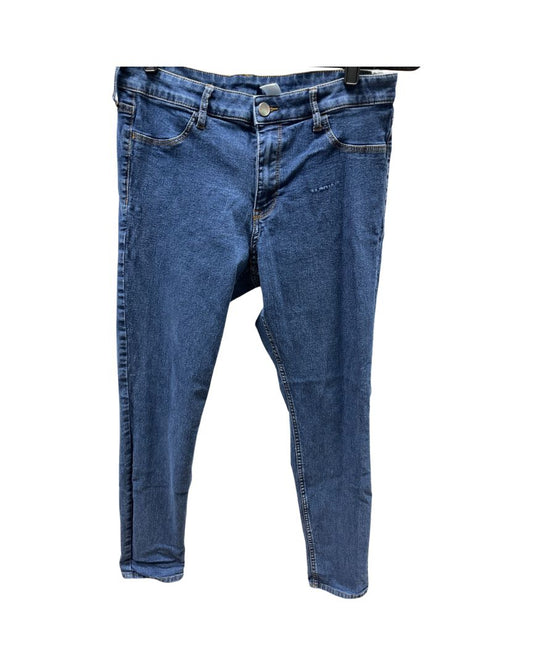 & Denim Skinny Ankle Blue Jeans