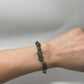 Dark Green Serpentine Beaded Bracelet | Handmade