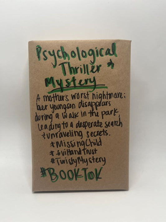 Psychological Thriller & Mystery #BookTok | Paperback Blind Date with a Book