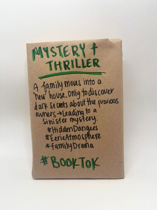 Mystery & Thriller #BookTok | Paperback Blind Date with a Book