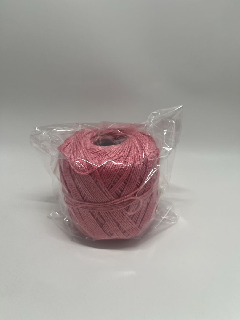 Pink Embroidery & Crochet Thread Cone