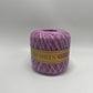 J. & P. Coats Purple & White Ombre "Knit-Cro-Sheen" Yarn Cone